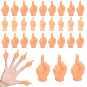 1 Middle Finger Puppet for Party Fun